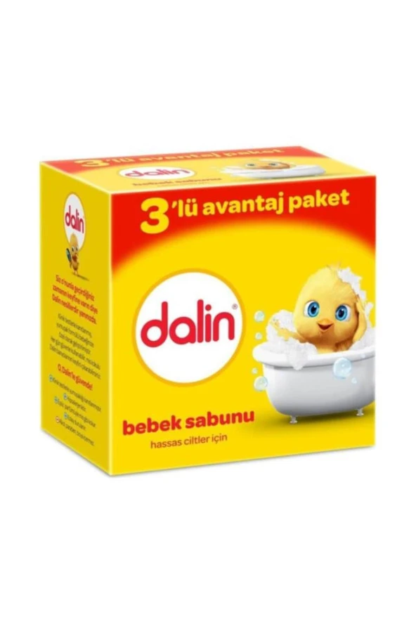 DALİN 3'lü Sabun 3x100 gr