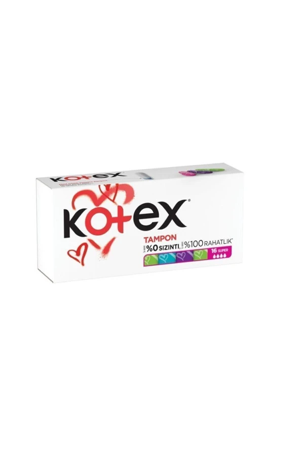 KOTEX Tampon Süper 16 Lı
