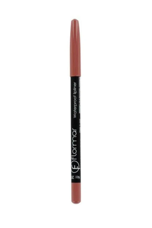 FLORMAR Suya Dayanıklı Dudak Kalemi - Waterproof Lipliner 201 8690604384891