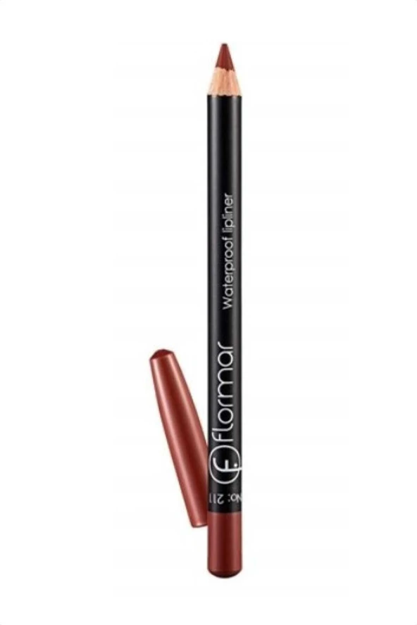FLORMAR Suya Dayanıklık Dudak Kalemi - Waterproof  Lip Pencil 211 8690604392032