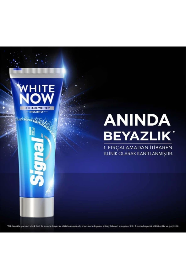 SİGNAL SİGNAL WHİTE NOW DİŞ MACUNU 75 ML - 3