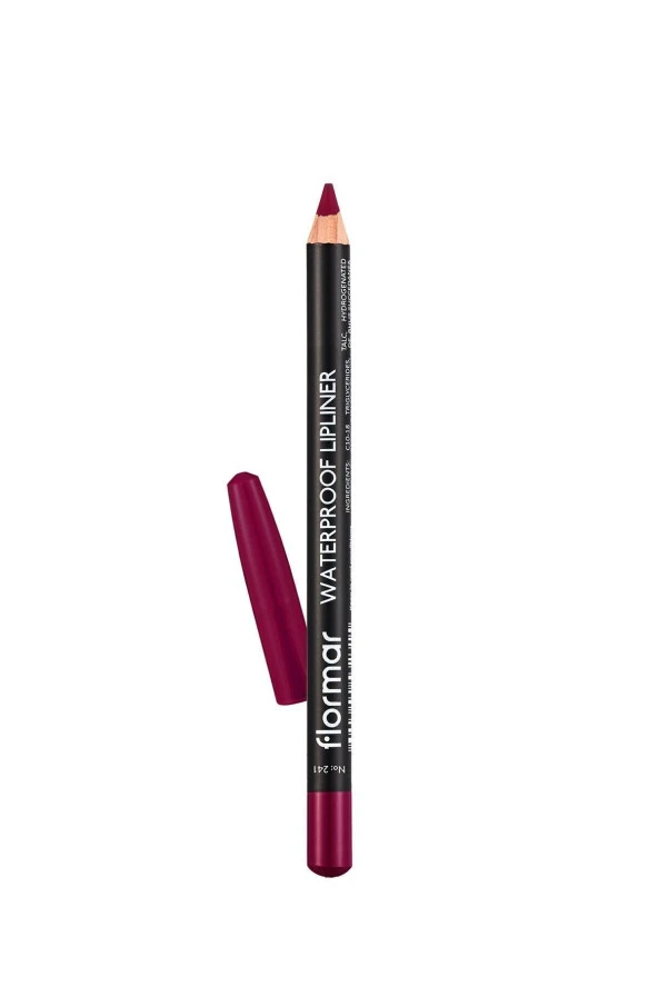 FLORMAR Waterproof Lipliner - Suya Dayanıklı Dudak Kalemi No:241 Sour Cherry 1.14 g 8690604567553 - 2