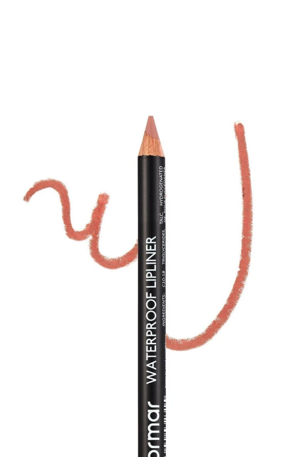 FLORMAR Waterproof Lipliner - Suya Dayanıklı Dudak Kalemi No:235 Undressed 1.14 g 8690604567485 - 3