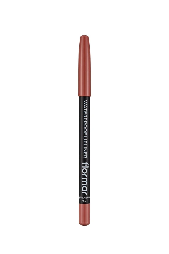 FLORMAR Suya Dayanıklı Dudak Kalemi (KAHVE) - Waterproof Lipliner - 234 Vanilla Sff - 8690604567478 - 3
