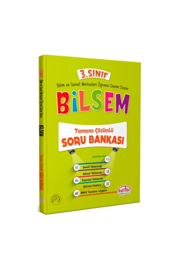 3. Sınıf Bilsem Tamamı Çözümlü Soru Bankası Yeni - 2