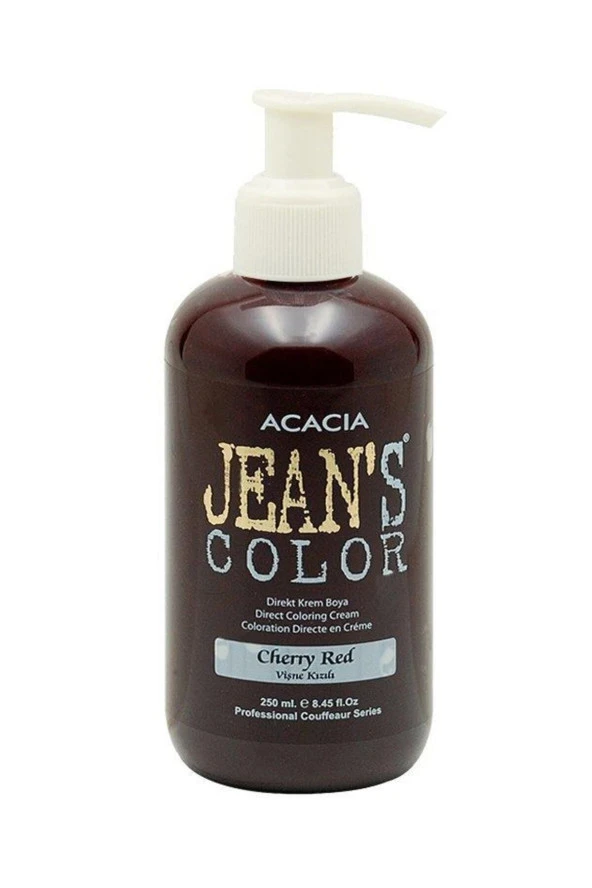 ACACİA Jean's Color Saç Boyası Vişne Kızılı 250 ml ürün görseli