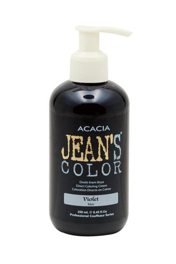 Acacia Jeans Color Saç Boyası Mor 250 Ml - Resim 2