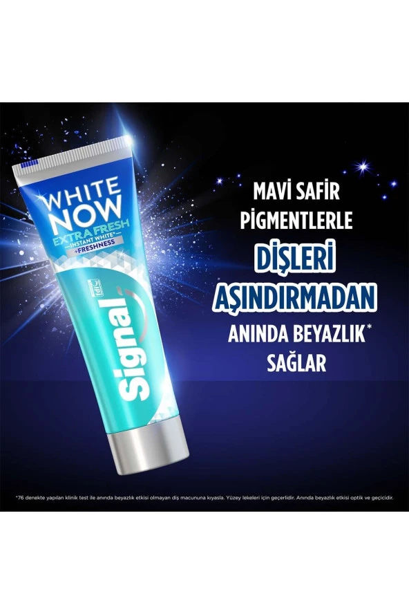 SİGNAL White Now Extra Fresh Ice Cool Diş Macunu 75 ml - 3