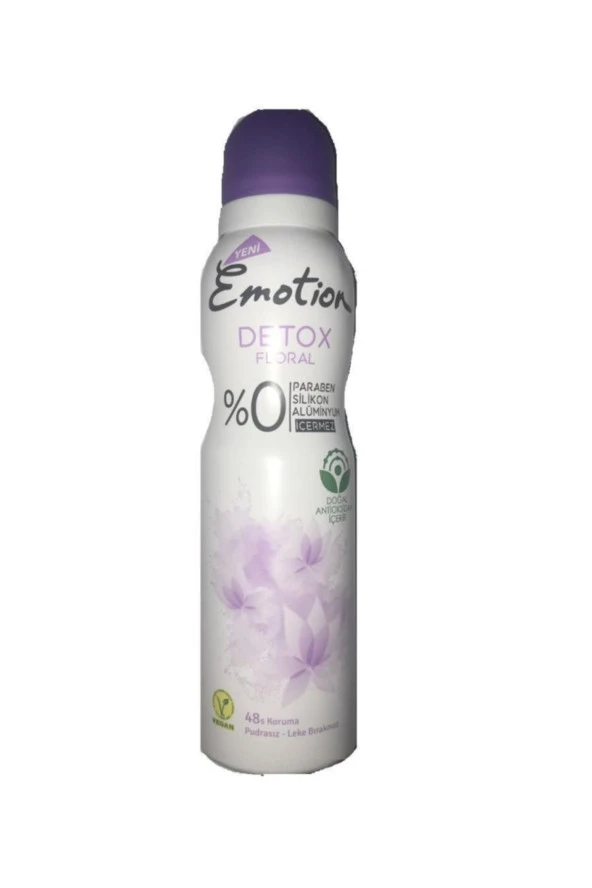 EMOTİON Deodorant Detox Floral 150ml