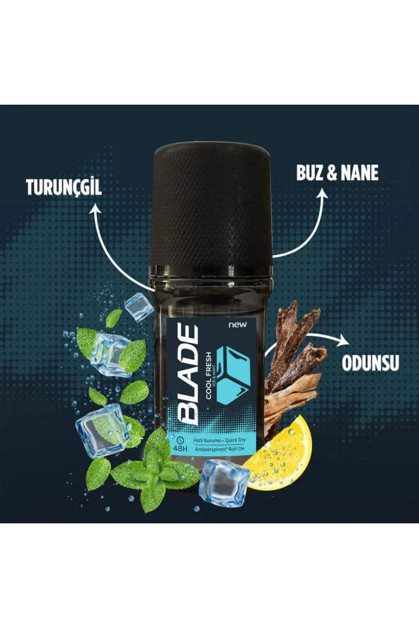 BLADE Cool Fresh Roll On 50 ml