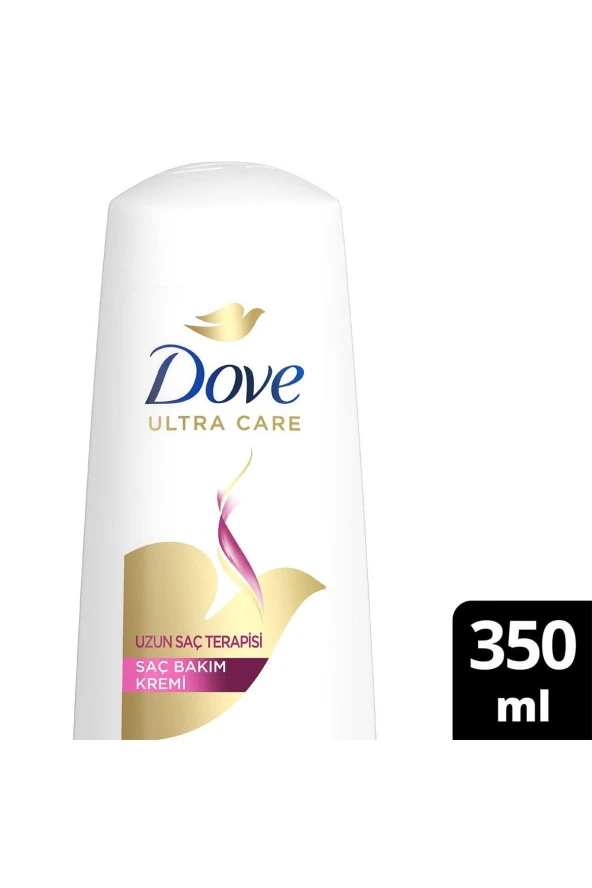 DOVE Ultra Care Saç Bakım Kremi Uzun Saç Terapisi Uzun Yıpranmış Saçlar Için 350 ml ürün görseli 1