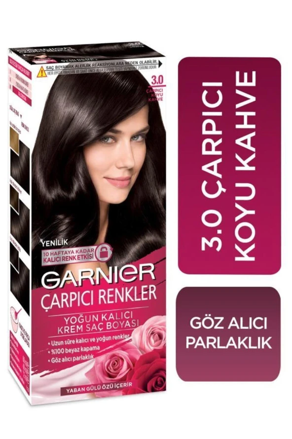 GARNİER Çarpıcı Kahve Renkler (3.0) Saç Boyası