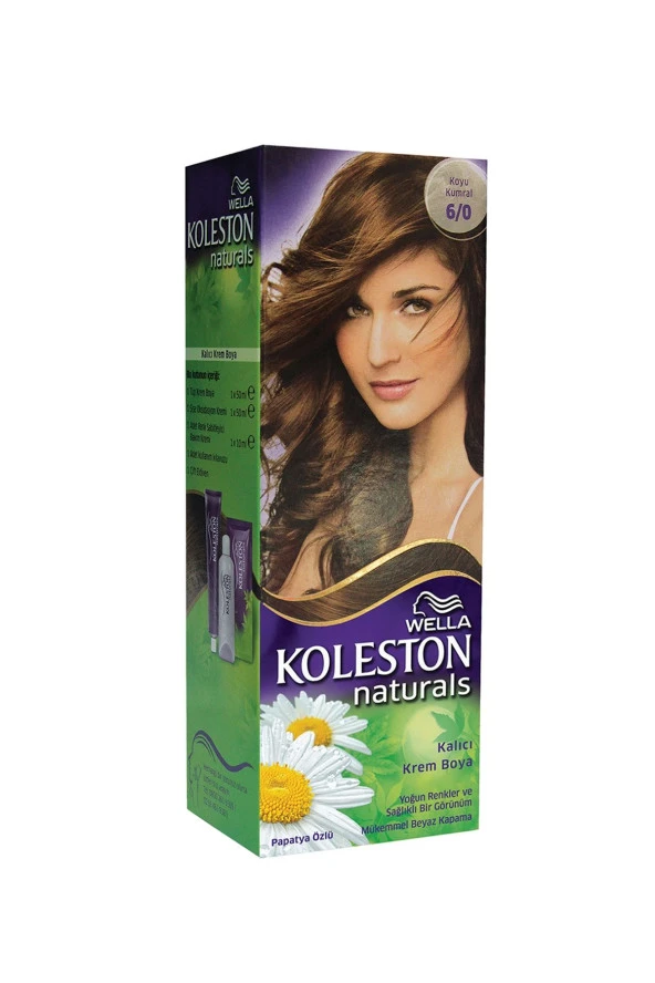 WELLA KOLESTON Naturals Koyu Kumral 6/0