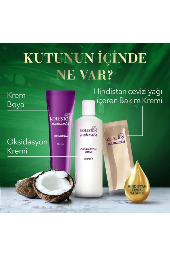 Wella Koleston Naturals Saç Boyası 6/7 Çikolata Kahve - 4