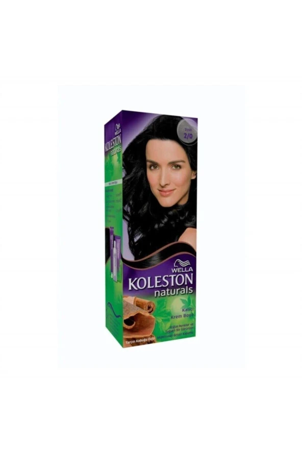 WELLA Naturals Sıyah 2/0