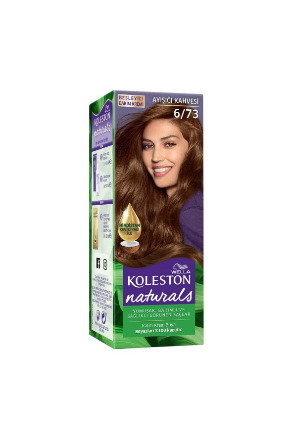 WELLA Koleston Naturals Saç Boyası 6/73 Ayışığı Kahvesi - Resim 2