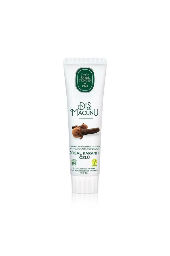 EYÜP SABRİ TUNCER Doğal Karanfil Özlü Diş Macunu 90 ml - 2