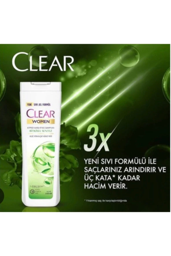 CLEAR Women Aloe Vera &çay Ağacı Yağı Şampuan 350ml - 2
