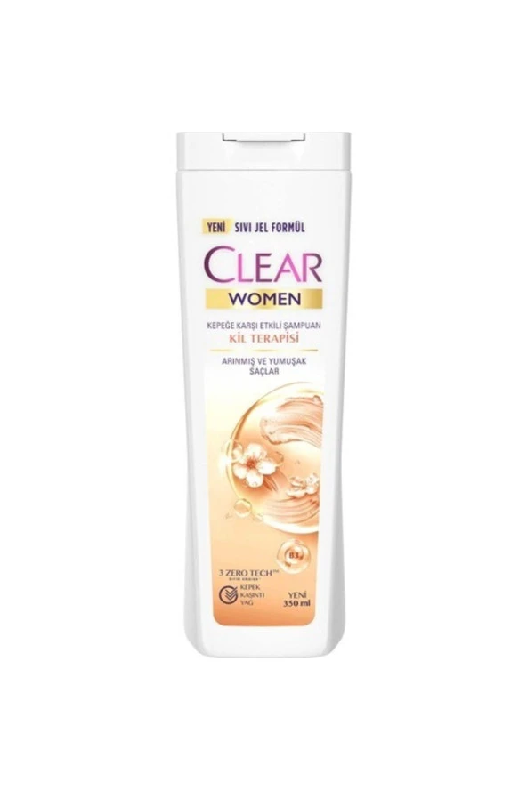 Clear Women Şampuan Kil Terapisi 350 Ml - Resim 2