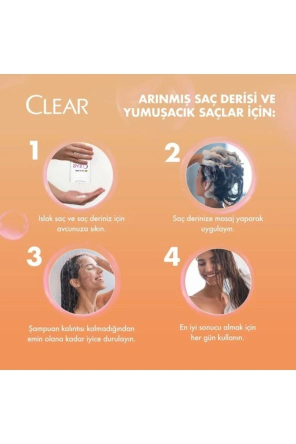 Clear Women Şampuan Kil Terapisi 350 Ml - Resim 5