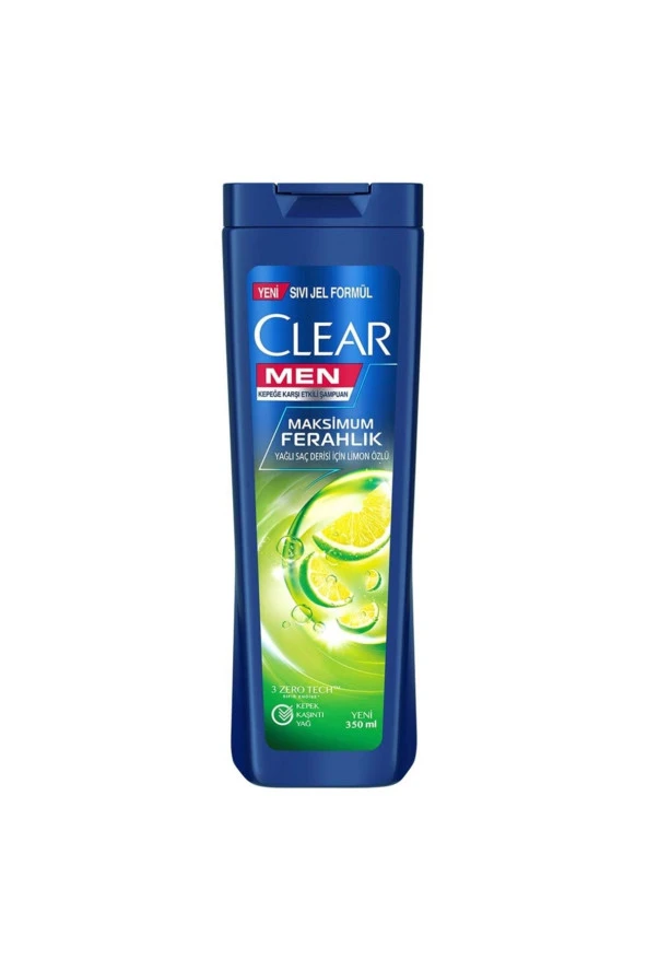 Clear Men Maksimum Ferahlık Şampuan 350 Ml
