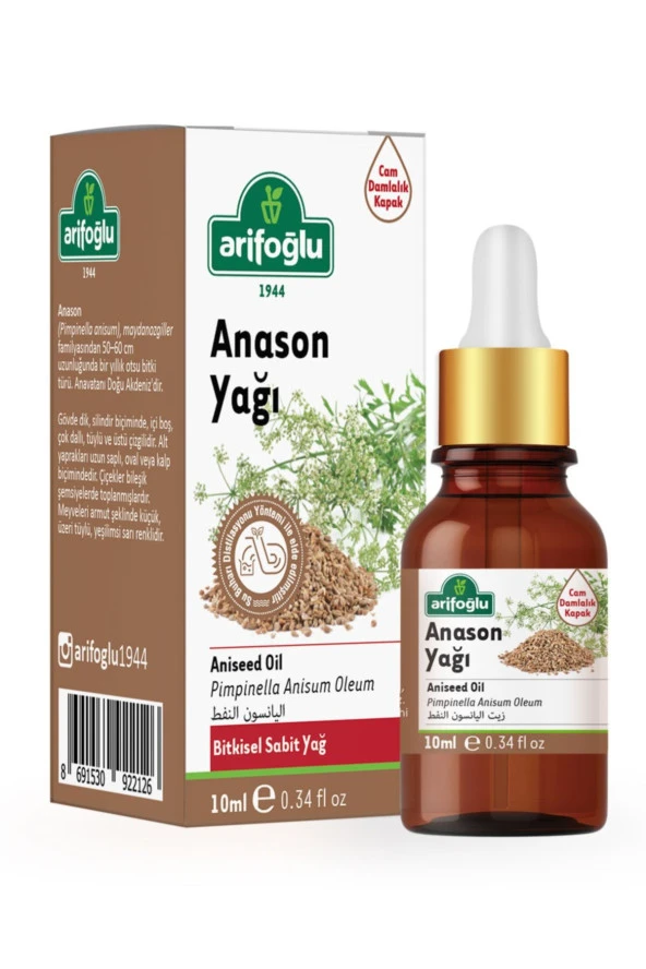 ARİFOĞLU Anason Yağı 10ml