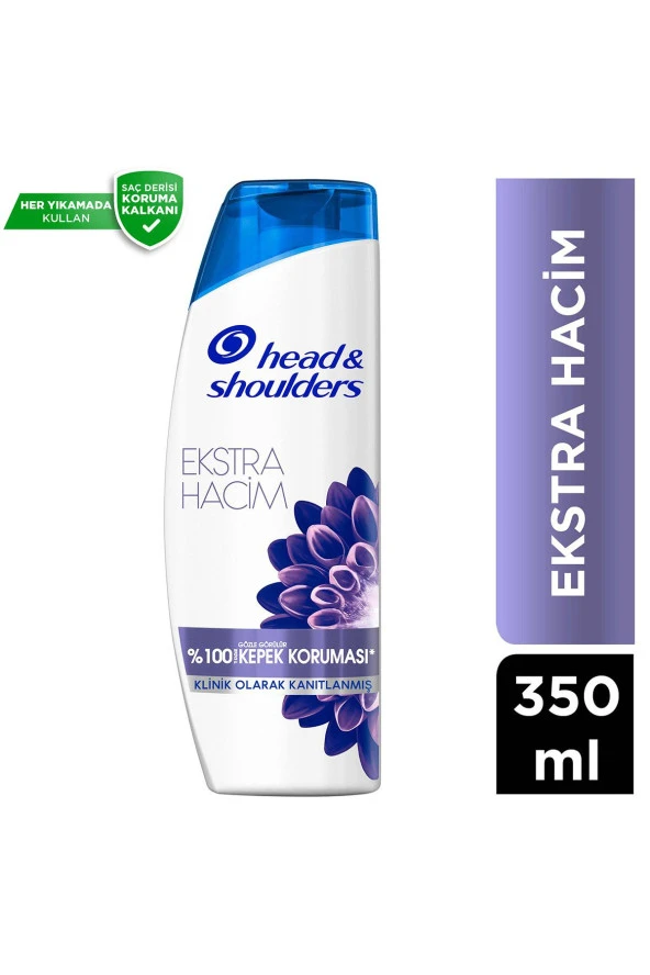 HEAD&SHOULDERS Ekstra Dolgunluk Kepeğe Karşı Karşı Etkili Şampuan 350 Ml