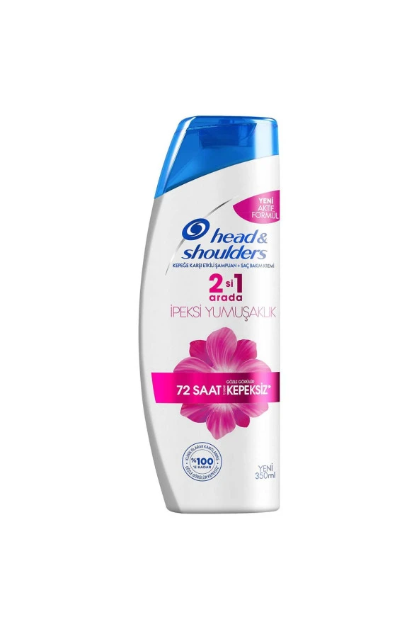 HEAD&SHOULDERS Ipeksi Yumuşaklık 2'si 1 Arada Kepeğe Karşı Etkili Şampuan 350 Ml - Resim 2