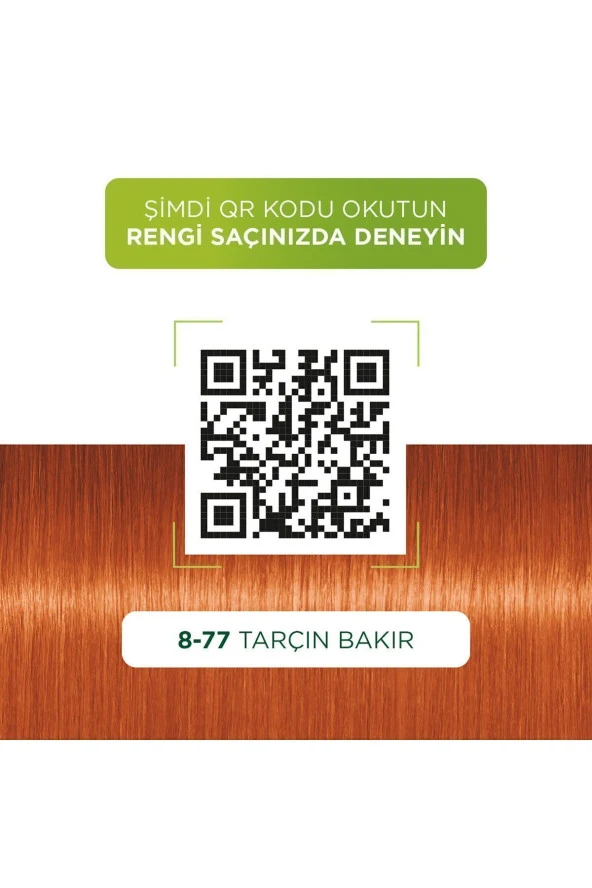 PALETTE Kalıcı Doğal Renkler Saç Boyası 8-77 Tarçın Bakır - 3