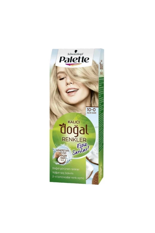 PALETTE Doğal Renkler 10.0 Açık Sarı ürün görseli 1