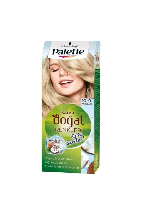 PALETTE Doğal Renkler 10.0 Açık Sarı - Resim 2