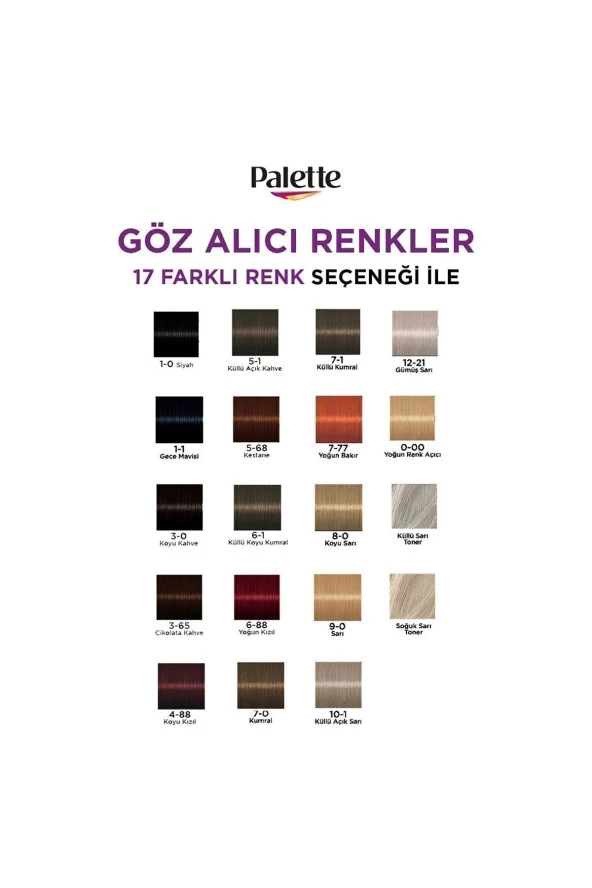 Palette Göz Alıcı Renkler 8.0 Koyu Sarı Saç Boyası - 5