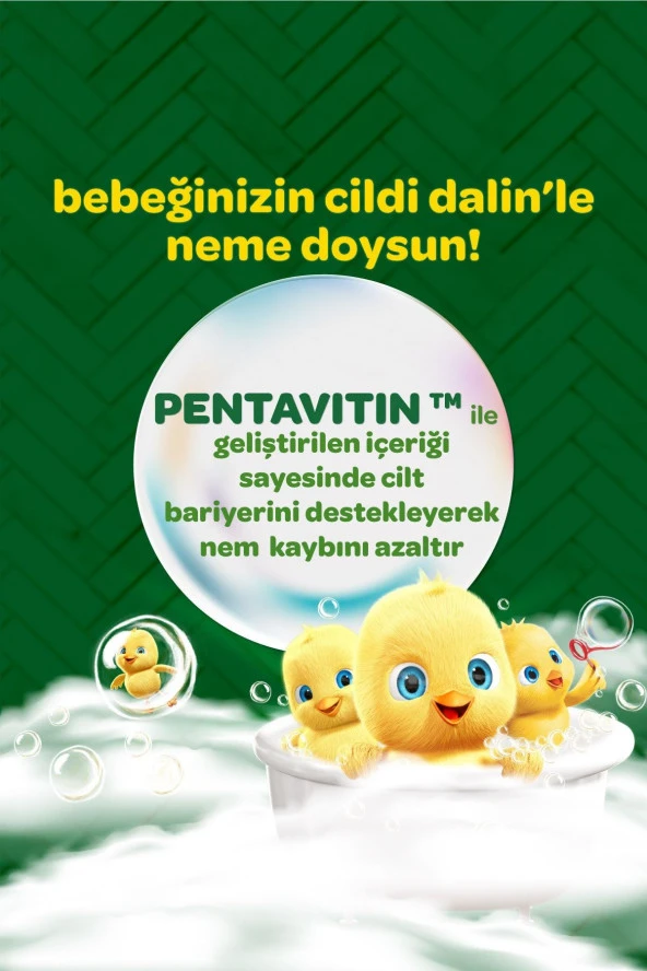 DALİN Nem & Koruma Saç Ve Vücut Şampuanı 700 ml - 2