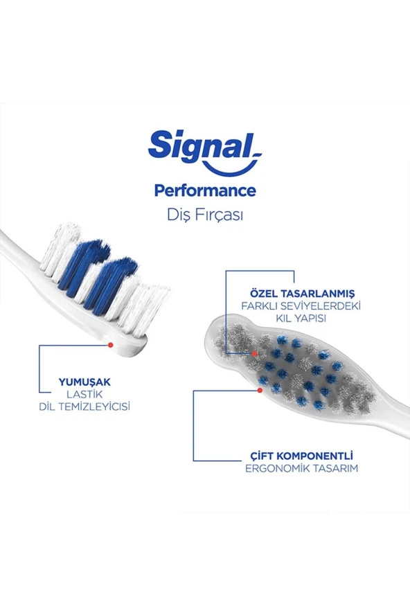 SİGNAL SİGNAL PERFORMANS 2+1 DİŞ FIRÇASI - 5