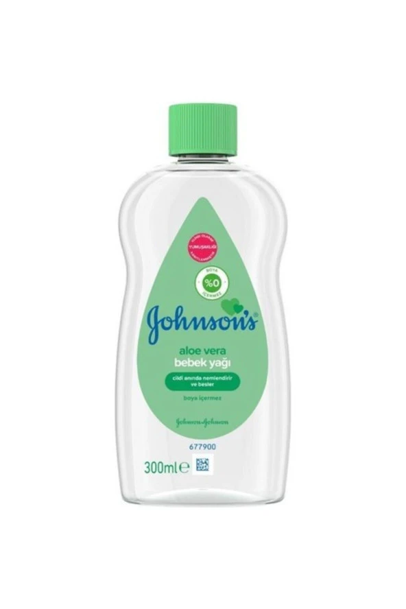 JOHNSON'S Baby Bebe Yağı 300ml Aloe Vera