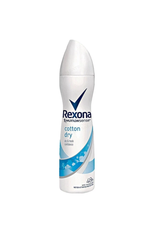 REXONA Kadın Deodorant Sprey Cotton Dry 150 ml