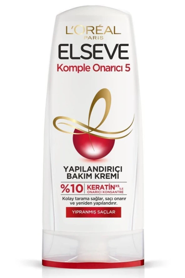 ELSEVE L'oréal Paris Komple Onarıcı 5 Yapılandırıcı Bakım Kremi 360 ml - 2