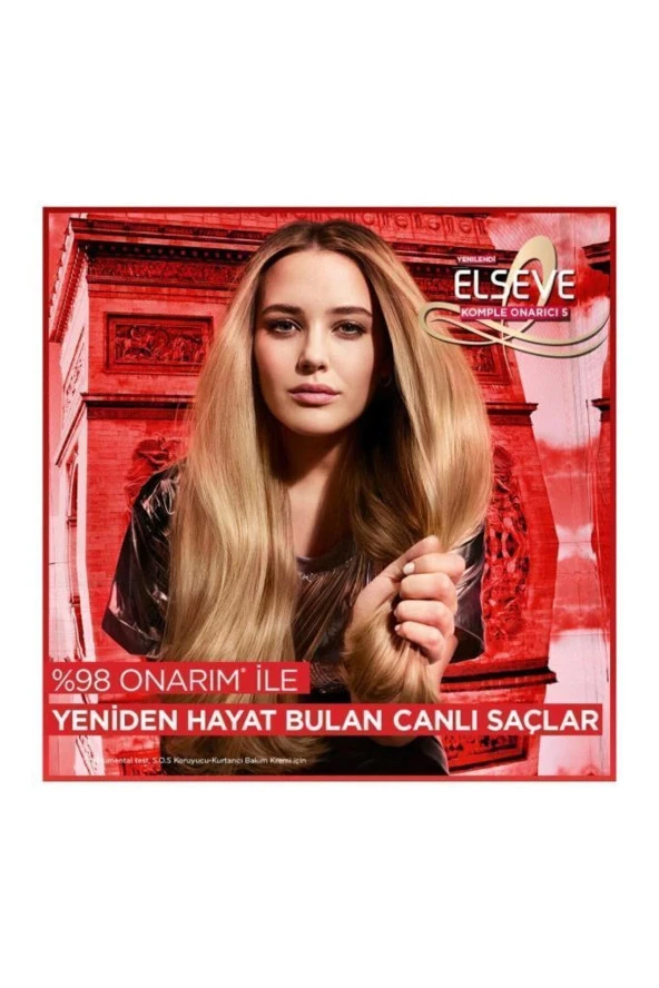 ELSEVE L'oréal Paris Komple Onarıcı 5 Yapılandırıcı Bakım Kremi 360 ml - 4