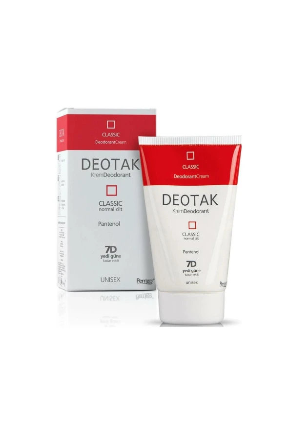 DEOTAK Krem Deo Classic 35 Ml. Unisex ürün görseli 1
