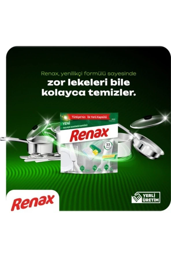 RENAX Bulaşık Makinesi Kapsülü Hepsi Bir Arada 22 Li - 5