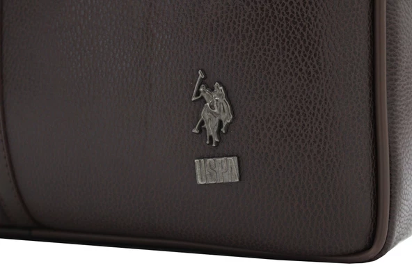 6752 Us Polo Assn Suni Deri, Askılı, Kulplu Evrak Çantası - 6