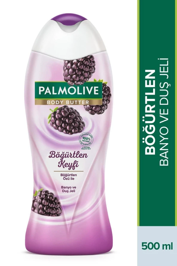 PALMOLİVE Body Butter Böğürtlen Keyfi Banyo ve Duş Jeli 500 ml