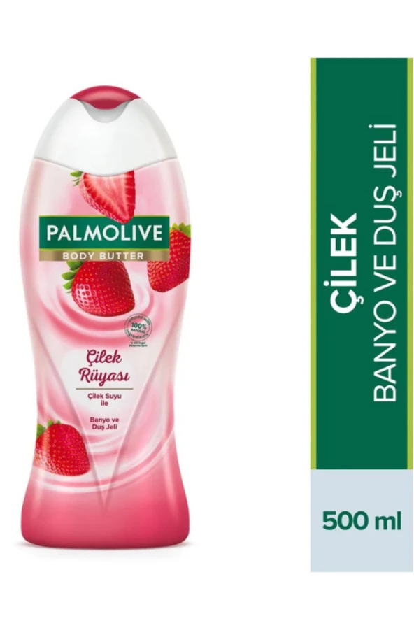 PALMOLİVE Body Butter Çilekli Duş Jeli 500 Ml