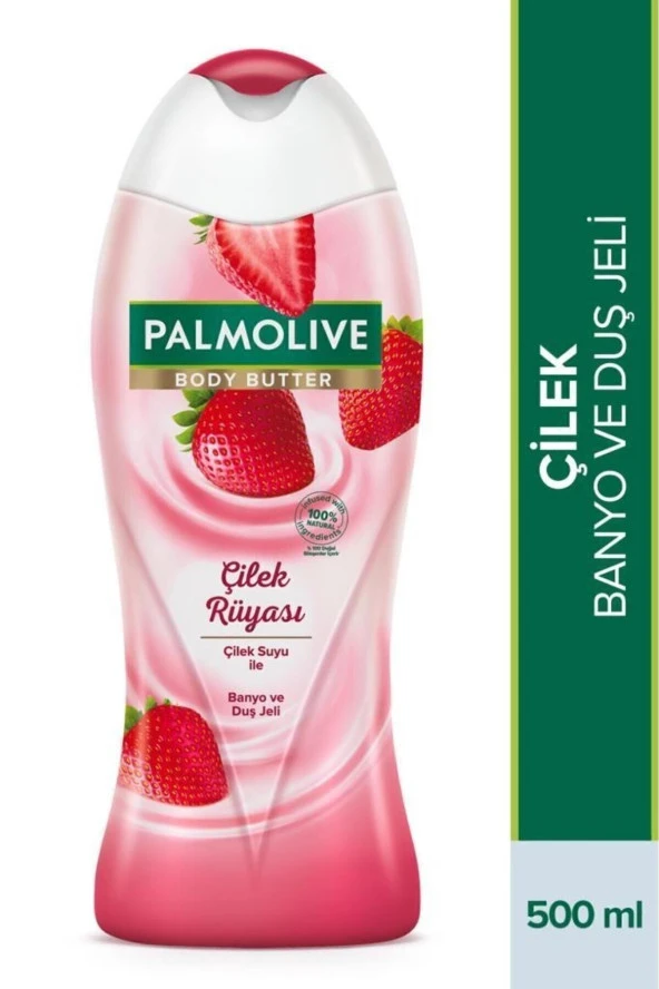 Palmolive Body Butter Çilek Rüyası Banyo Ve Duş Jeli 500 Ml