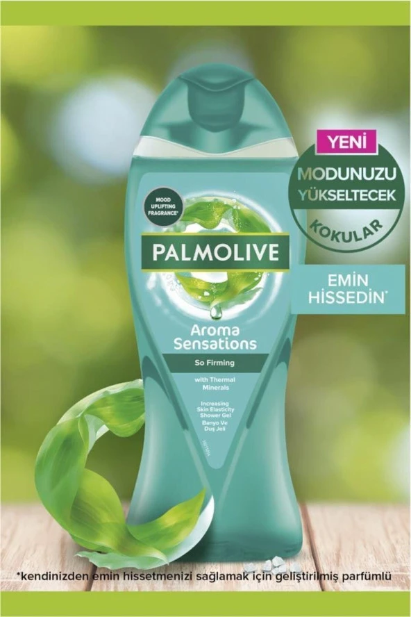 PALMOLİVE Aroma Sensations So Firm Deniz Yosunu Özü ile Banyo ve Duş Jeli 500 ml - Resim 2