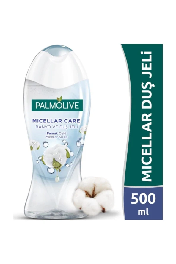 PALMOLİVE Palmolıve Dus Jelı 500 Ml L.o.mıcellar Pamuk Ozlu