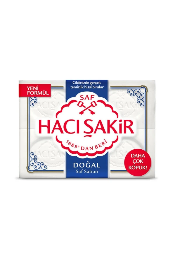 HACI ŞAKİR Sabun 800 gr Doğal