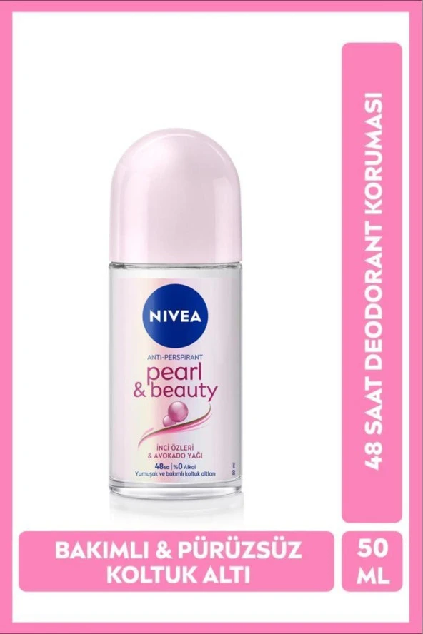 NIVEA Pearl Beauty Kadın Roll On 50 ml ürün görseli