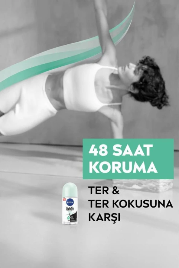 NIVEA İnvisible Deo Roll-on Pure 50 ml - Resim 4