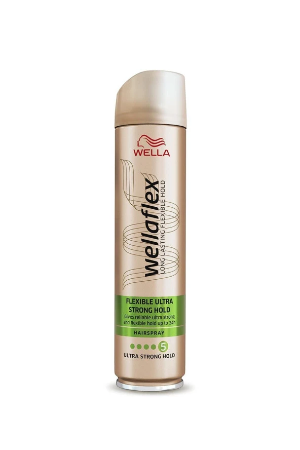 WELLA Wellaflex Flexible Ultra Strong Hold Saç Spreyi - 250 ml